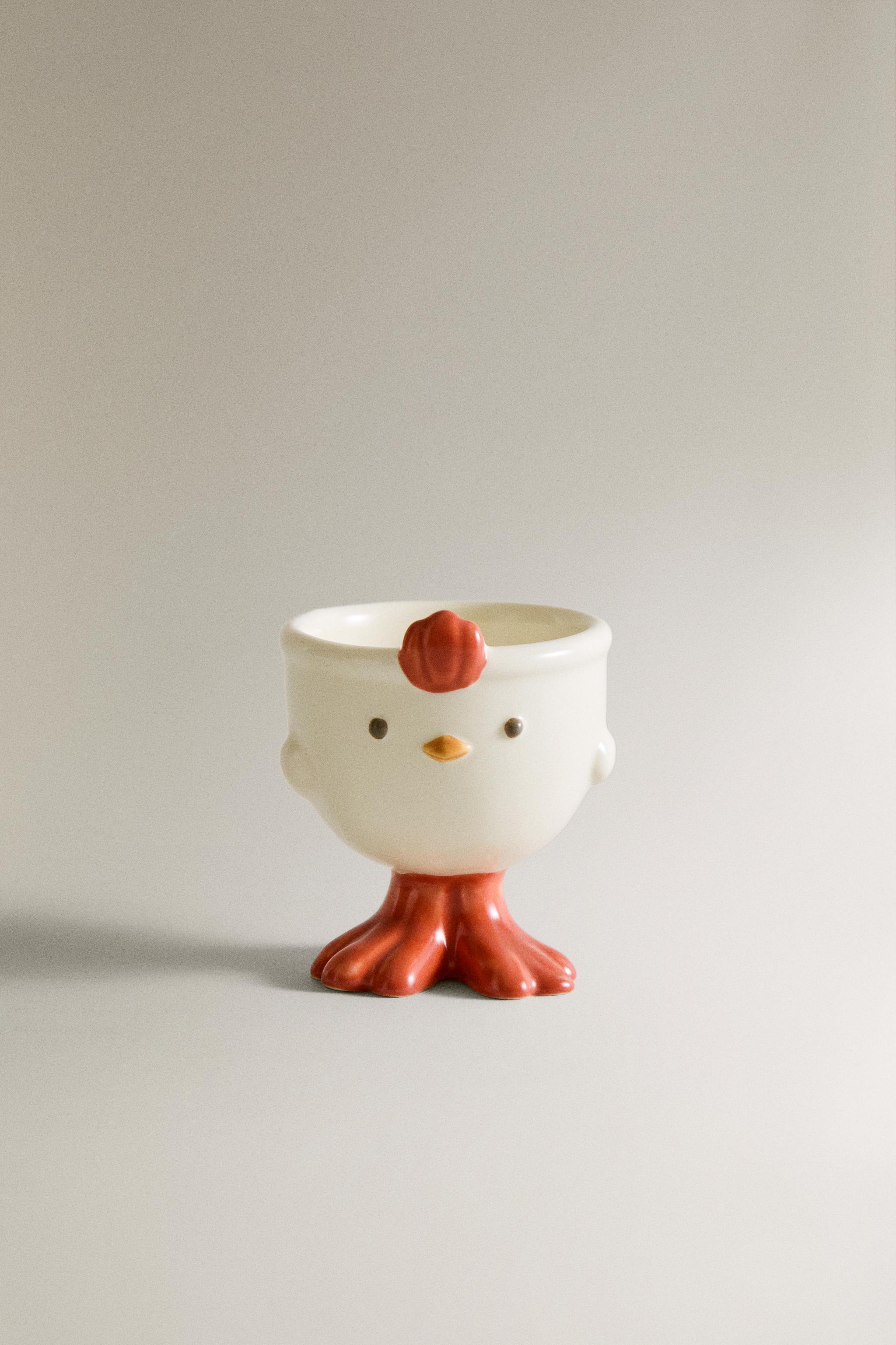 KIDS PORCELAIN HEN EGG CUP